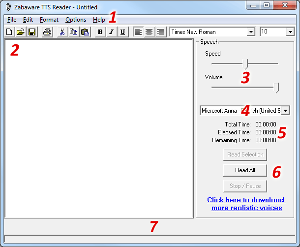 Microsoft Text Speech Voice Software